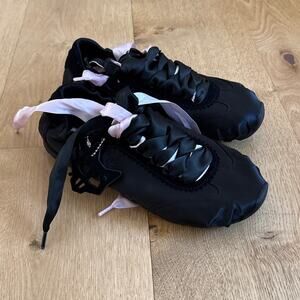 Naked Wolfe Sneakers Satin Adorable Size US & Black Pink